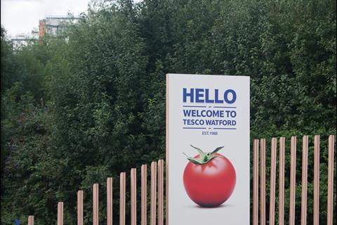 Tesco unveils new format Extra store in Watford